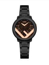 Fendi Run Away 28mm Two Tone Brown Dial Watch F713222000 - £703.49 GBP