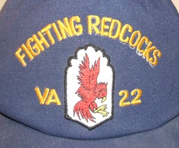 USN US Navy baseball ballcap VFA-22 FA-18 Super Hornet Fighting Redcocks - £15.73 GBP