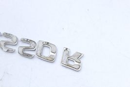 97-04 MERCEDES-BENZ SLK230 KOMPRESSOR REAR BADGE LOGO EMBLEM Q4559 image 9