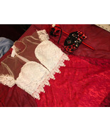 NAUGHTY SEXY WOMAN HALLOWEEN COSPLAY COSTUME LINGERIE RED DRESS SEE THRU... - $52.92 CAD