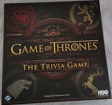 HBO Games of Thrones: The Trivia Game, Seasons 1-4  Most Parts Sealed &amp; Unused - £11.85 GBP