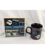 The Phantom of the Opera Ceramic Tile and Coffee Cup Mug Lot 1988 - $29.95