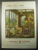 1956 Chivas Regal Scotch Ad - $18.49
