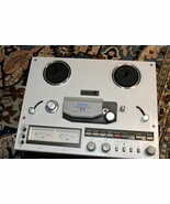 TEAC XR REEL TO REEL PLAYER-GOOD MOTORS-AS IS-ATTIC FIND-FOR RESTORATION... - $446.33 CAD
