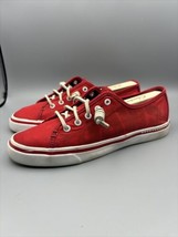 Sperry Top Sider Jaws Shark Red Casual Sneakers Boat Shoes Womens 8.5M STS97115 - £25.22 GBP