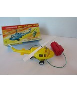 Vintage Louis Marx Battery Operated Remote Control Helicopter Hong Kong ... - $59.80