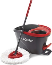 O-Cedar EasyWring Microfiber Spin Mop and Bucket Floor Cleaning System - £64.47 GBP