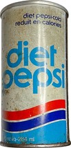 Diet Pepsi pull tab can 10 ounces, unpulled, French - $14.99