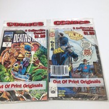 (2) Collectible Comic Book 3 Pack Out of Print Originals - Justice Leagu... - $12.64