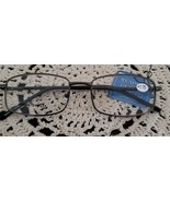 Gunmetal Colored ~ Metal Frame ~ Spring Temple ~ +1.75 Reading Glasses ~... - $28.05 CAD