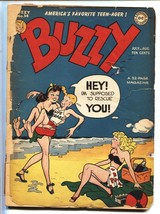 Buzzy #14 1947-DC-swimsuit cover-Good Girl Art-FR - £34.89 GBP