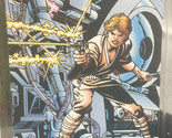 Vintage Star Wars Galaxy Trading Card #99 Gil Kane Luke Skywalker - £1.93 GBP