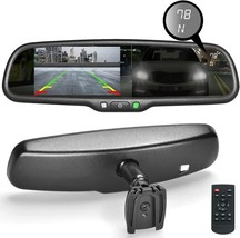 Master Tailgaters OEM Rear View Mirror w/ 4.3&quot; LCD Auto Dimming Temp Compass - £152.26 GBP