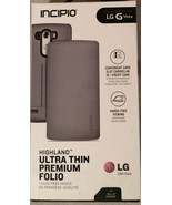 Incipio Highland Ultra Thin Premium Folio case for LG G Vista- Grey - £9.70 GBP