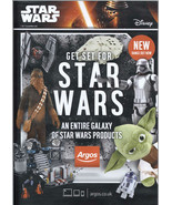 STAR WARS THE FORCE AWAKENS ARGOS STAR WARS PRODUCTS CATALOGUE BROCHURE ... - £9.98 GBP