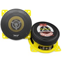 Pyle Car Two Way Speaker System-Pro 4 Inch 140 Watt 4 Ohm Mid Tweeter Co... - $26.99