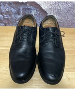 Johnston Murphy Derby XC4 Black Sheepskin Leather Waterproof Lace Shoes ... - $36.28 CAD
