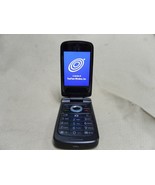 vintage tracfone &amp; battery Z233VL Black 4G Camera Flip Cell Phone - $16.82