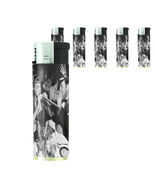 Vintage New Years Eve D6 Lighters Set of 5 Electronic Refillable Butane - $288.67 MXN