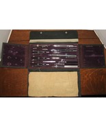 Vtg Hago Co #630 16 Piece Drafting Engineering Tools Compass Case Set W ... - $80.11 CAD
