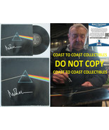 Nick Mason signed Pink Floyd Dark Side of the Moon album,exact proof Bec... - £349.59 GBP
