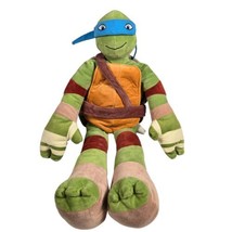 Nickelodeon Plush Teenage Mutant Ninja Turtles Leonardo Blue Viacom 2014 24" - $16.28