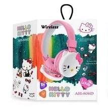 NIB Hello Kitty Cute Bluetooth Headphone Wireless Headsets in Pink - $14.25