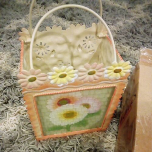 HOME INTERIOR  Tin Décor Planter   - $7.69