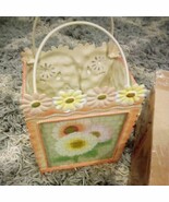 HOME INTERIOR  Tin Décor Planter   - $7.69