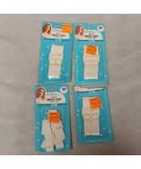 1970&#39;s Bra Shoulder Straps New Old Stock 4 Packages Beltx White - £13.35 GBP