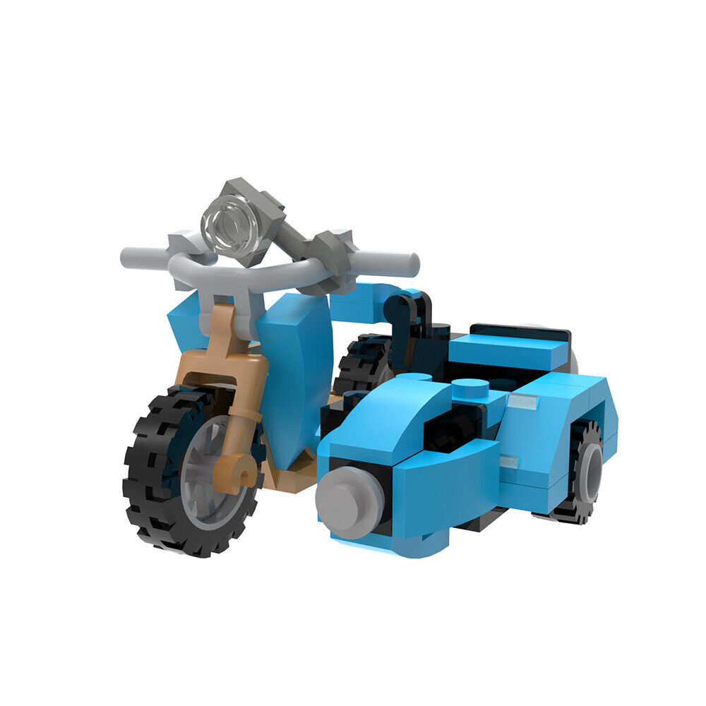 BuildMoc The Flying Magic Sidecar Model 46 Pieces Building Toys from Movie - $10.53