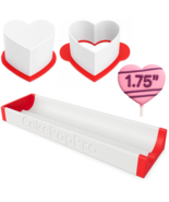 CakePopPro Heart Cake Pop Mold Set 9in Tray, Cake Pop Cutter, Cake Pop Kit - $22.18 CAD
