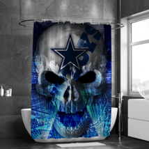 Dallas Cowboys Football Team Shower Curtain Bathroom - £12.68 GBP+