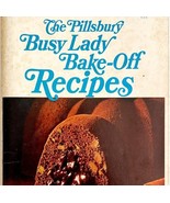 Pillsbury Busy Lady Bake Off Recipes Cookbook 1966 Antique PB 1st Editio... - $29.99
