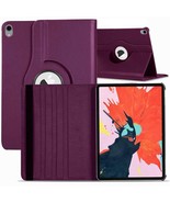 Leather Flip Rotating Portfolio Stand Case PURPLE for iPad Pro 9.7″/Air ... - £5.31 GBP