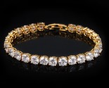  cz crystal jewelry brilliant 6mm big carat round cut cubic zircon tennis bracelet thumb155 crop