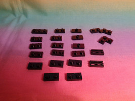 LEGO Lot of 21 Black Small Parts and Pieces - £1.84 GBP