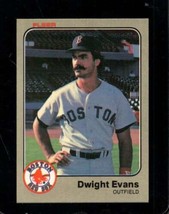 1983 Fleer #183 Dwight Evans Nmmt Red Sox *X108132 - £2.01 GBP