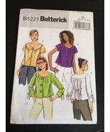 Butterick B5223 Sewing Pattern, Misses&#39; Jacket/Top, Size BB (8-10-12-14) - £6.18 GBP