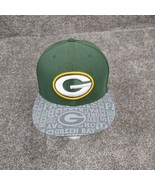 New Era Green Bay Packers Hat Cap Men Fitted 7 1/8 NFL Football Printed ... - £27.35 GBP