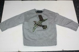 2015 Gucci Crystal Embroidered Bird Jersey Sweatshirt  #404294 - Gray - Medium - £546.97 GBP
