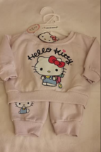 Hello Kitty Infant  3 Months - 2 Piece Set Light Pink Long Sleeve Sweats... - $12.99