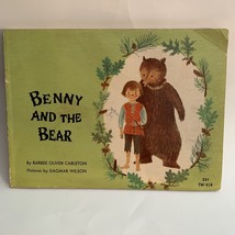 Children’s Book Benny And The Bear  1964 Vintage Scholastic Reader - $4.95