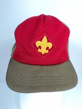  Vintage Youth Boy Scouts Hat Trucker Hat - S/M - £17.42 GBP