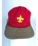  Vintage Youth Boy Scouts Hat Trucker Hat - S/M - £17.71 GBP