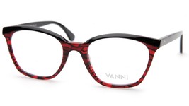 NEW VANNI Mod V1480 A421 Red Black EYEGLASSES GLASSES 50-20-140 B40mm Italy - £132.21 GBP