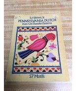 Pennsylvania Dutch Iron-On Transfer Patterns, 1981, Sibbett, for embroid... - $150.06 MXN
