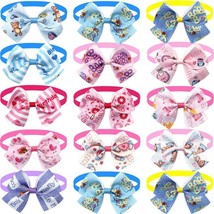 100pcs Cute Small Dog Cat Bow Tie Happy Birthday Neckties Grooming Accessories - $67.82