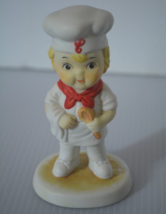 VTG 1993 Campbell&#39;s Soup Kids Figurine &quot;Little Chef&quot; Historical Series Ceramic - $9.74