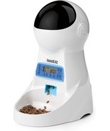 Iseebiz Automatic Cat Feeder, 101Oz/3L Timed Cat Feeder For Dry Food With - $97.06 CAD